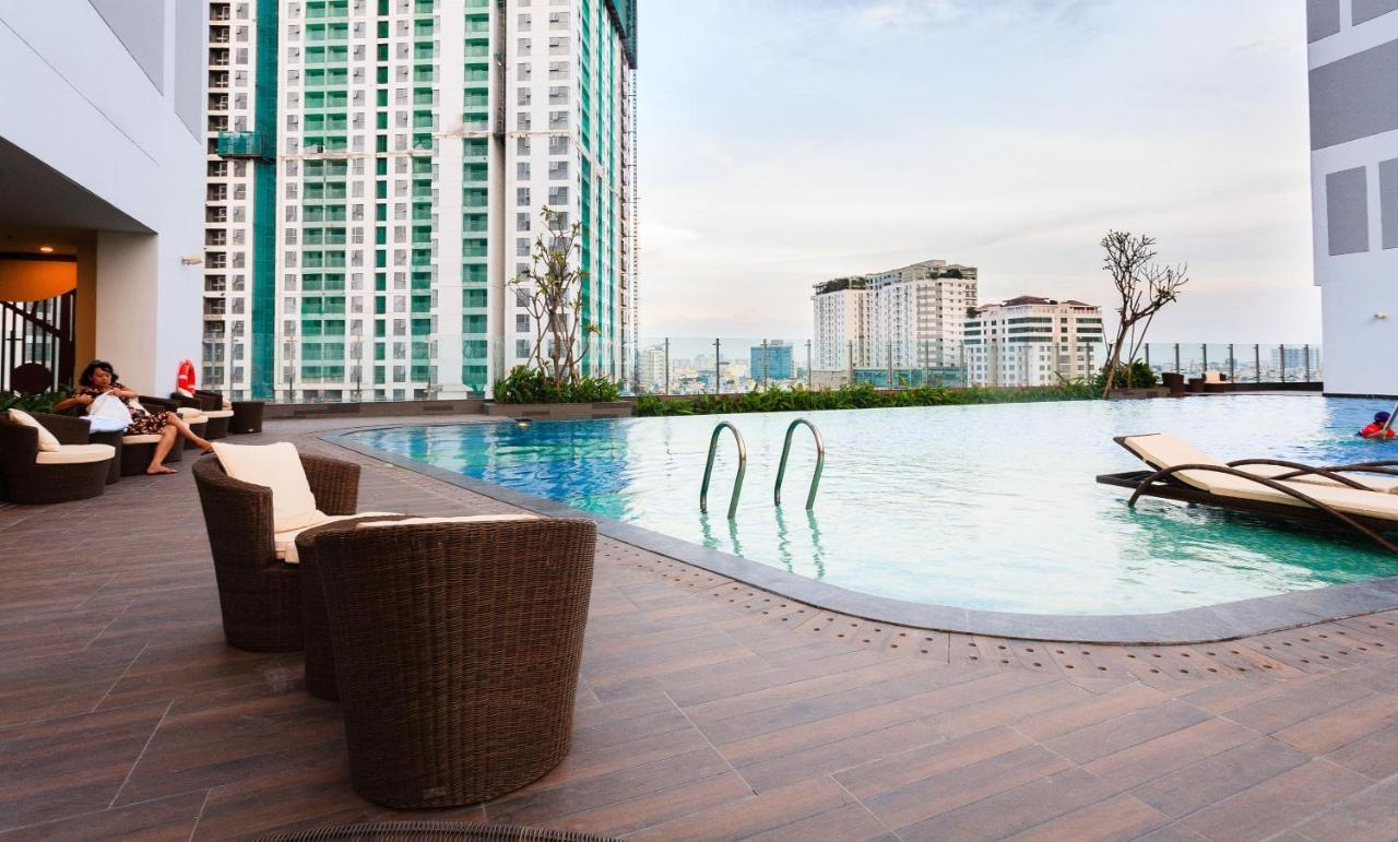 River Inn Apartment With Pool & Gym Ho Si Minh-város Kültér fotó