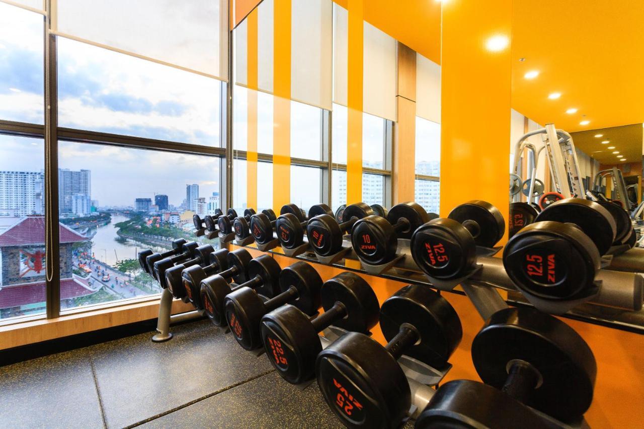 River Inn Apartment With Pool & Gym Ho Si Minh-város Kültér fotó