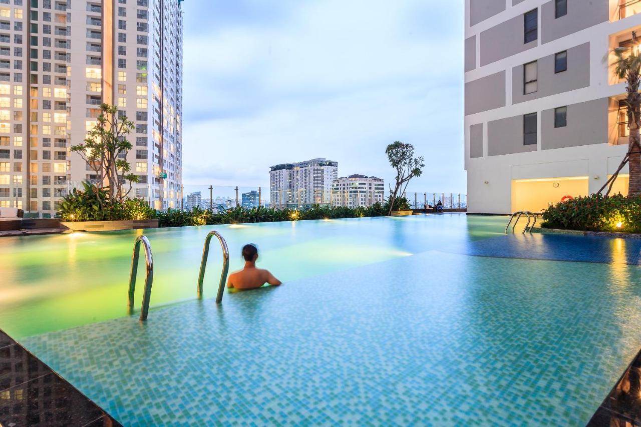River Inn Apartment With Pool & Gym Ho Si Minh-város Kültér fotó