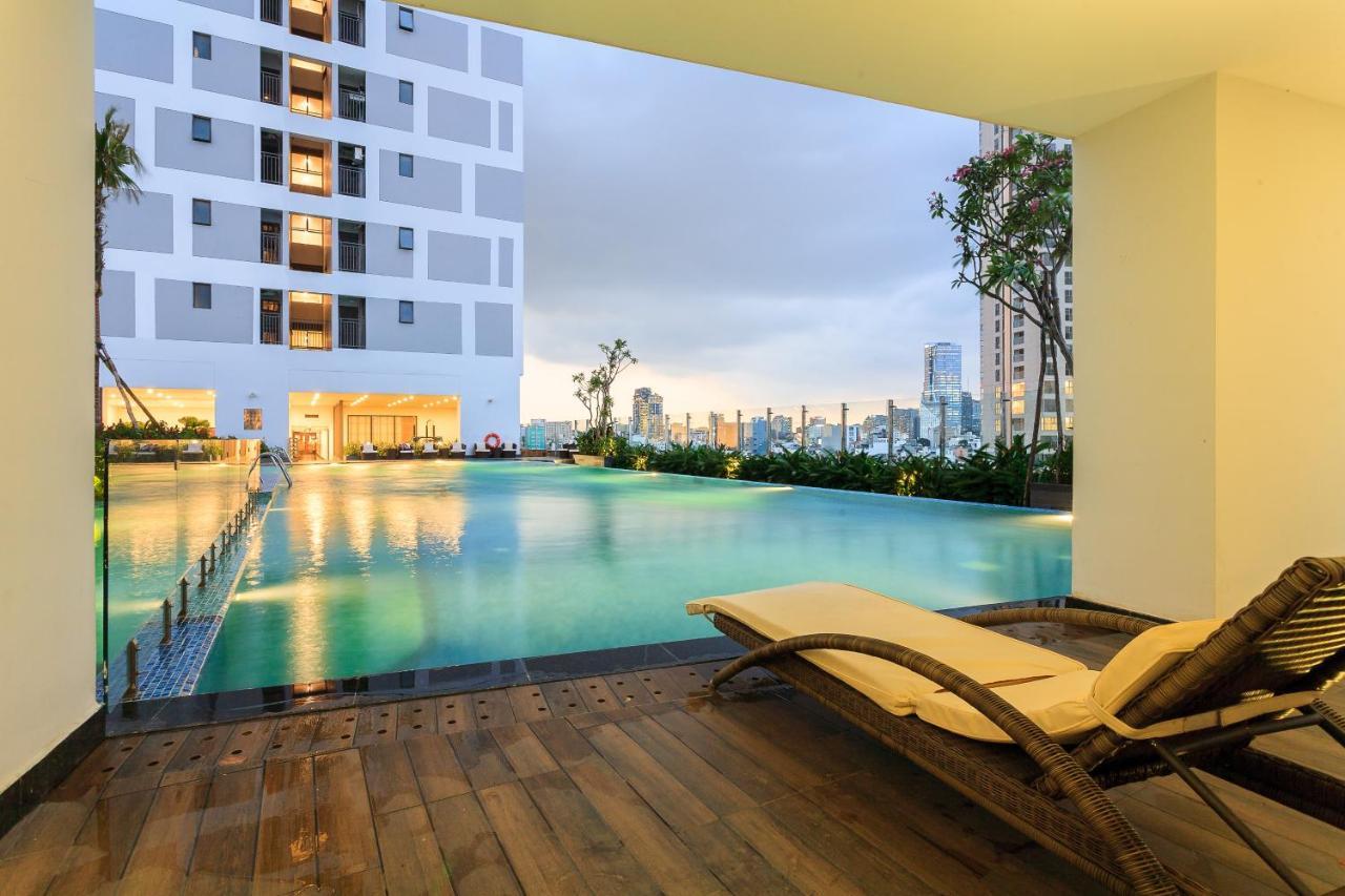 River Inn Apartment With Pool & Gym Ho Si Minh-város Kültér fotó